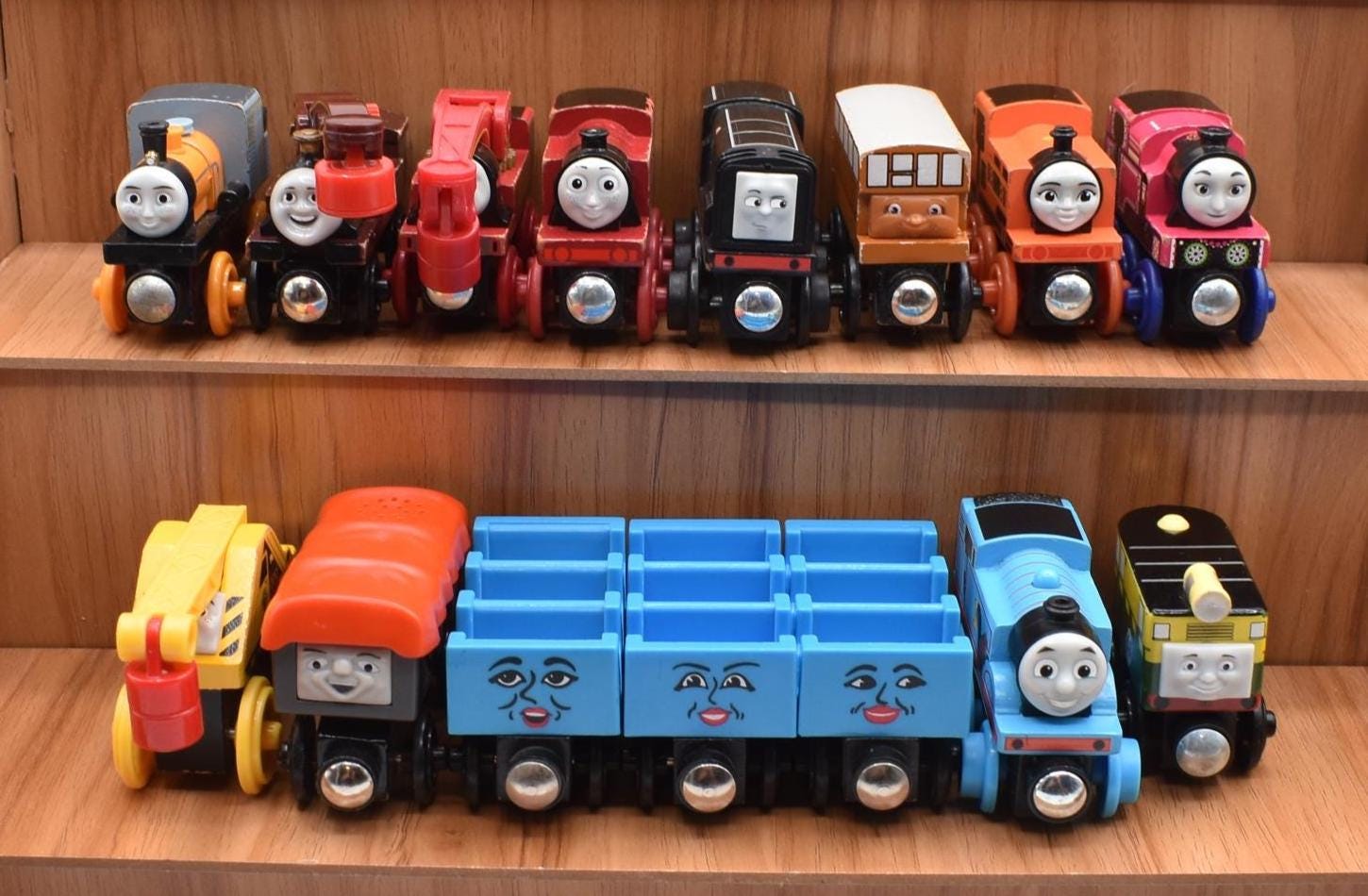 トーマス　木製 トーマス木製レールウェイの中からキャサリン・ダッシュ、トーマス