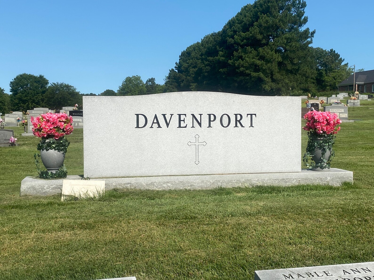 XL set of graveside flowers Etsy