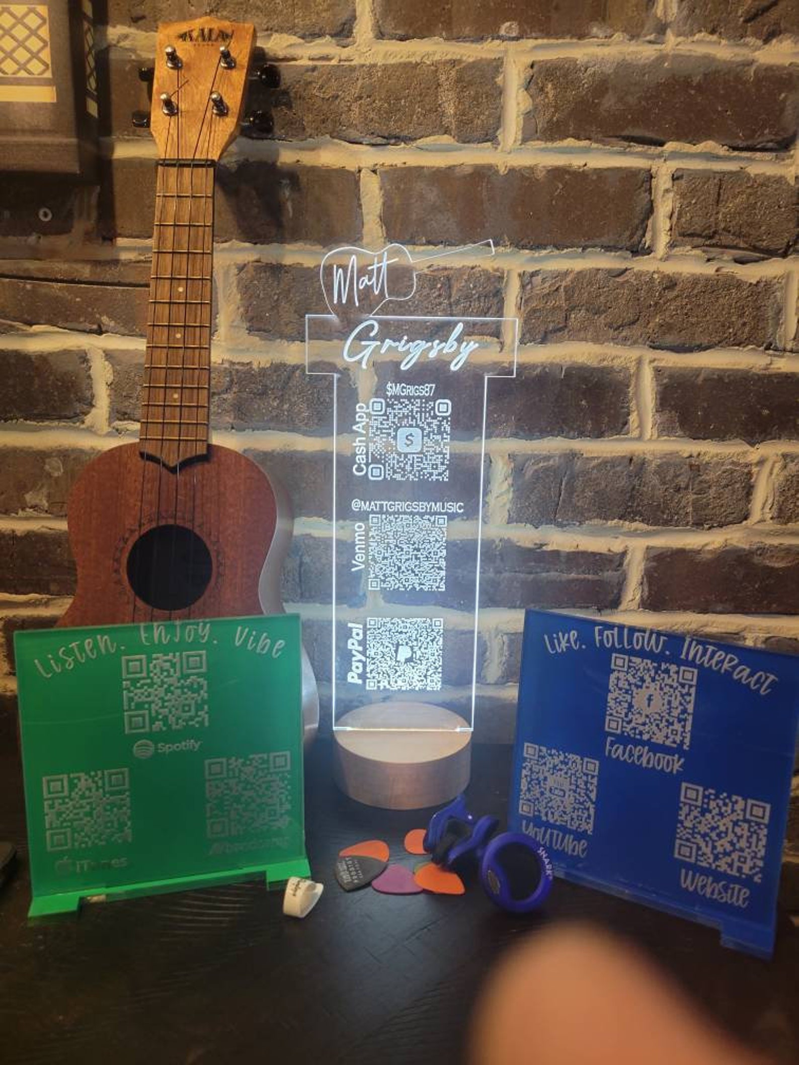 Tipbandit Digital Tip Jar for Musicians Etsy