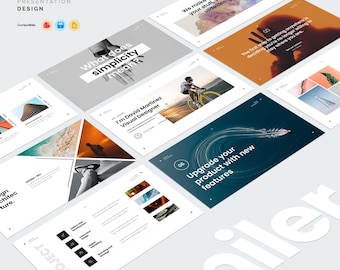 Miler Presentation Template Design