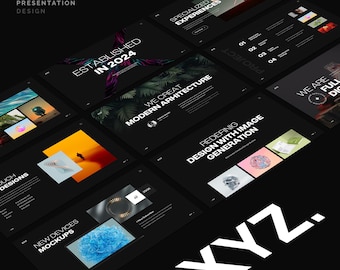 XYZ Presentation Template Design