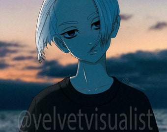 Mikey, Manjiro Sano, Tokyo Revengers, Art Print,