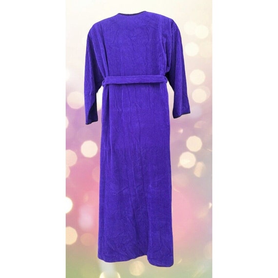 VTG 1950s Purple Vanity Fair Double Breasted Dres… - image 4