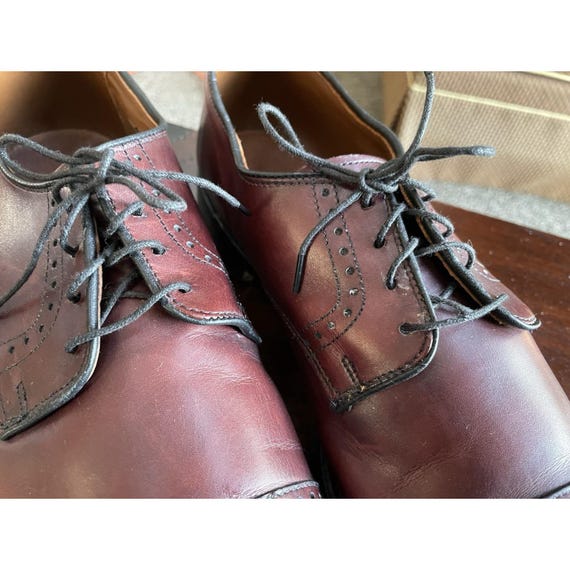 Allen‎ Edmonds Men Clifton Oxford Dress Shoes 9 D Burgundy Leather USA Allen Edmonds Clifton Men main image 4