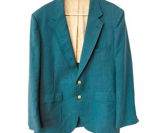 teal jacket mens