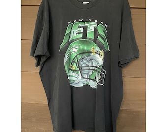 Vintage 90's New York Jets Salem Sports T-shirt Men's Size XXL - Etsy