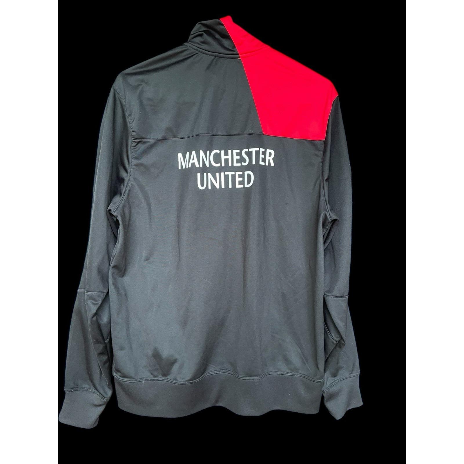 Manchester United Training Track Jacket Full Zip Soccer Men Sze M