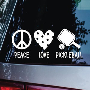 Pickleball SVG Love Pickleball Cut file for Cricut or Silhouette Pickle ball SVG