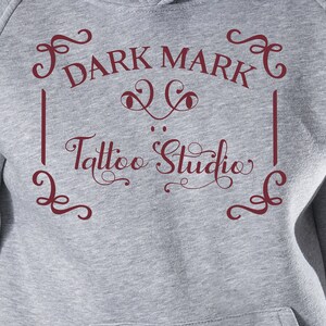 Dark Mark Tattoo Studio SVG: Witchcraft DIY Design (Digital Cut File)