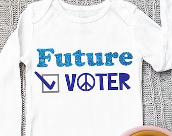 Future Voter, Kids vote SVG, EPS, DXF, png file for your cutting machine, politics
