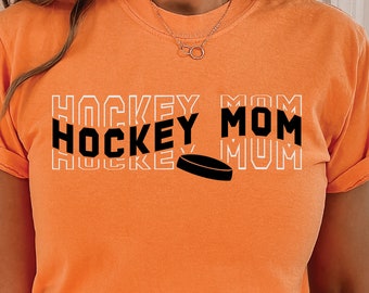 Archivo SVG "Hockey Mom Hockey Love" para Cricut o Silhouette.
