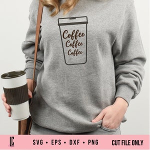 Coffee coffee coffee SVG, EPS, DXF, png file for your cutting machine, Rory and Lorelai and Luke