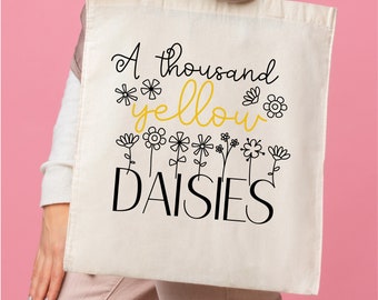 Daisy SVG: Yellow Daisies Cut File for Cricut Silhouette (Digital Download)