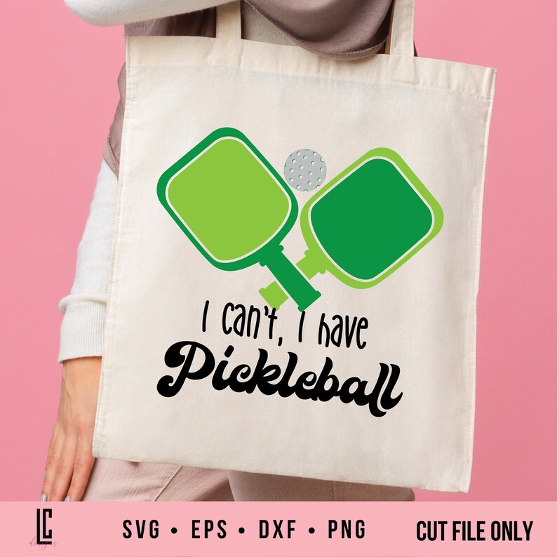 Pickleball SVG Love Pickleball Cut File for Cricut or - Etsy