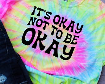 Es ist in Ordnung, nicht in Ordnung zu sein SVG Bewusstsein für psychische Gesundheit (digitale Datei)