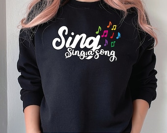 Sing a song SVG Music Lover Cut Files for Cricut or Silhouette