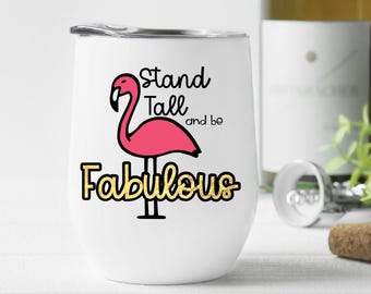 Flamingo SVG PNG Schnittdatei für Cricut & Silhouette - Stand Tall Design