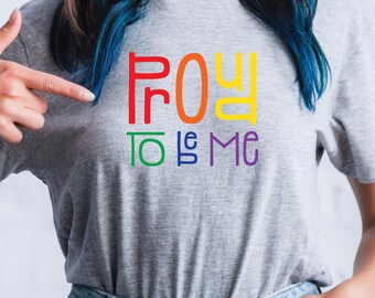 Pride SVG: Proud to be Me, Safe Space Ally Cut File (Digital Download)