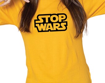 Stop Wars SVG-Datei - Star Wars-inspiriertes Design