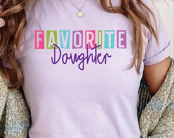 Lieblingstochter SVG: Lustig Schnittdatei für Cricut (Digitaler Download)