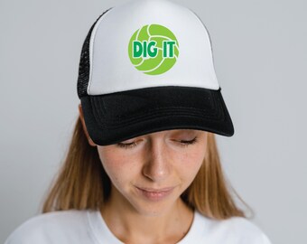 Beachvolleyball Team SVG Dig It Cut Datei für Cricut oder Silhouette