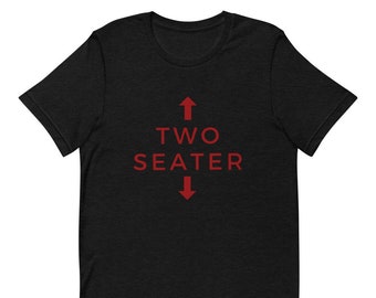 Short-Sleeve Unisex T-Shirt - Two Seater Tee