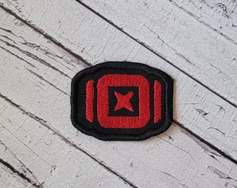 BDSM Switch Iron-on patch. Embroidered  badge for switches