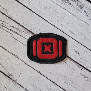 BDSM Switch Iron-on patch. Embroidered badge for switches image 1