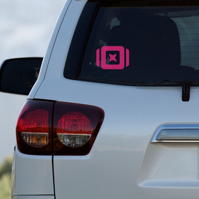 Switch Vinyl Decal Car Decal with Switch BDSM symbol image 1