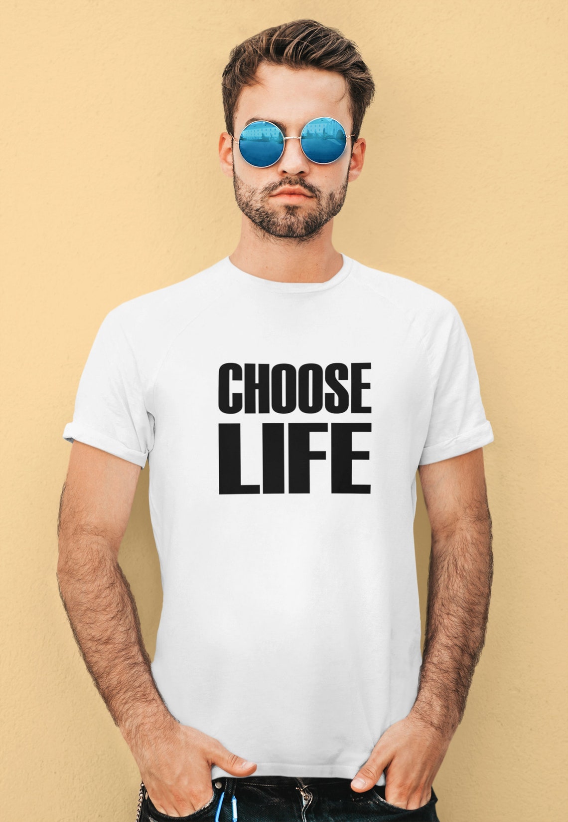 Choose Life Wham Retro Inspired Tshirt Etsy