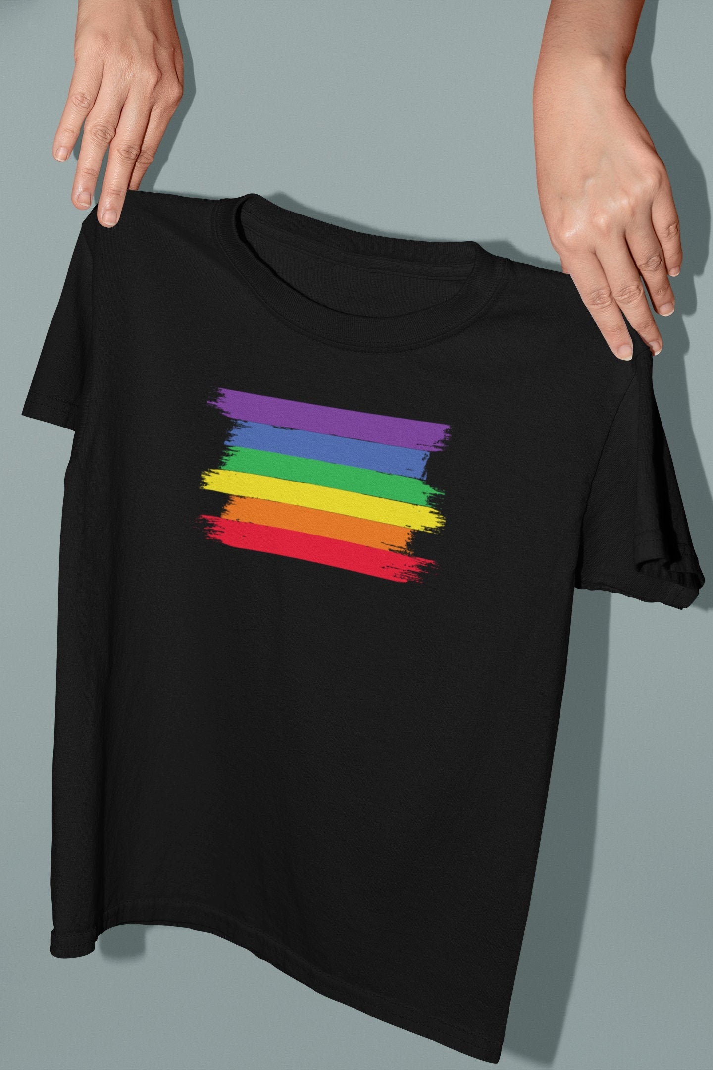 Pride t-shirt / UNISEX Rainbow tee / Pride gift / LGBT flag | Etsy