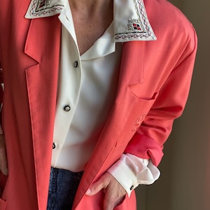 Vintage Blazer, Womens Blazer, Jacket, Coat, Fashion, Clothing, Clothes, Oversized