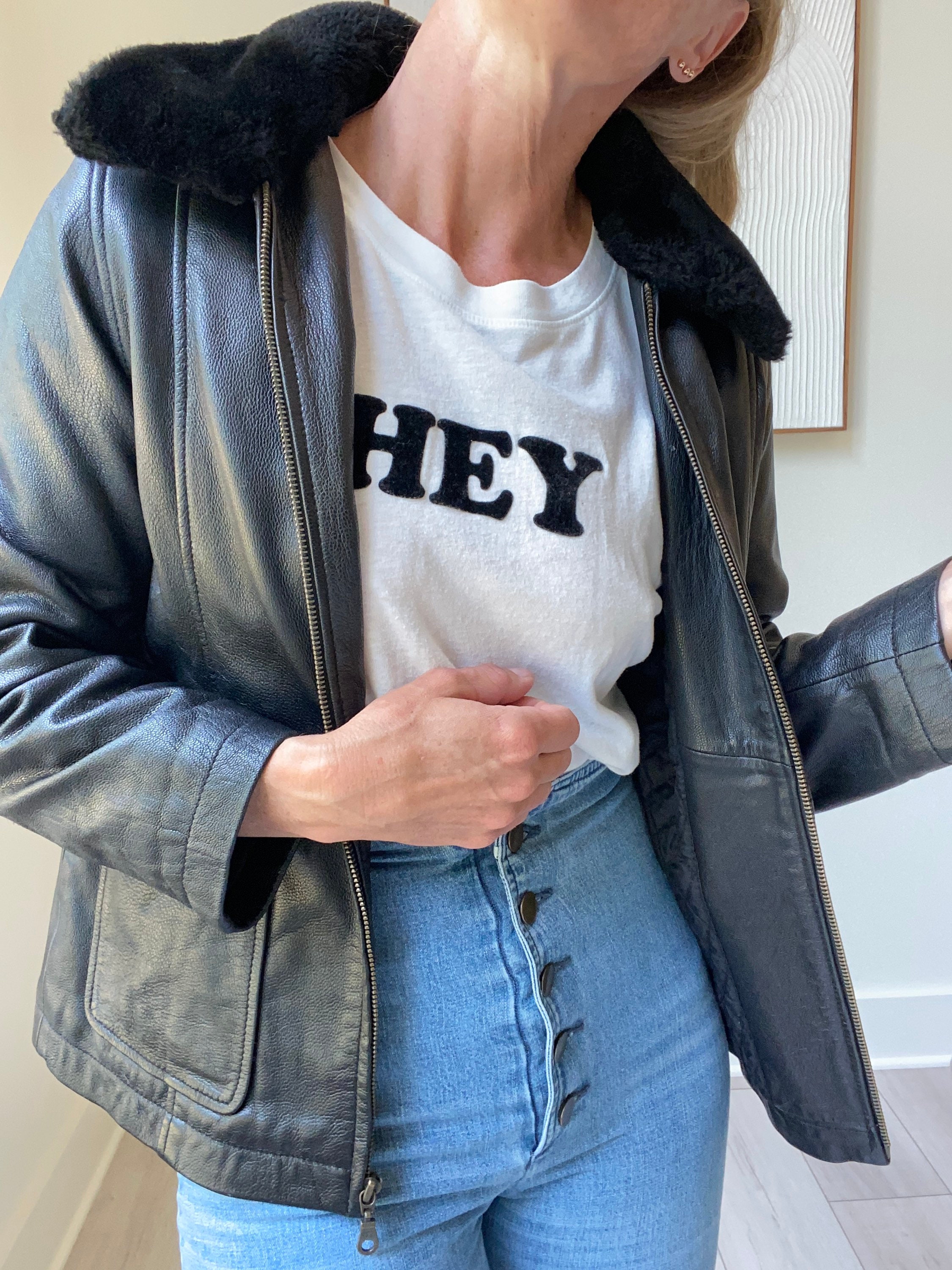 Vintage Black Leather Jacket, Faux Fur, Short, Bomber Jacket, Genuine , Fashion, Coat, Coats, Jackets, Women, Fashion, Winter - Etsy Vintage Black Leather Jacket, Faux Fur, Short, Bomber Jacket, Genuine , Fashion, Coat, Coats, Jackets, Women, Fashion, Winter - Etsy