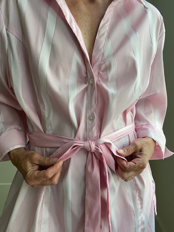 Caren Sport Pink Shirt Dress - image 3