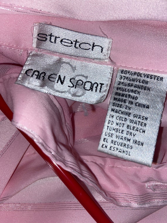 Caren Sport Pink Shirt Dress - image 9