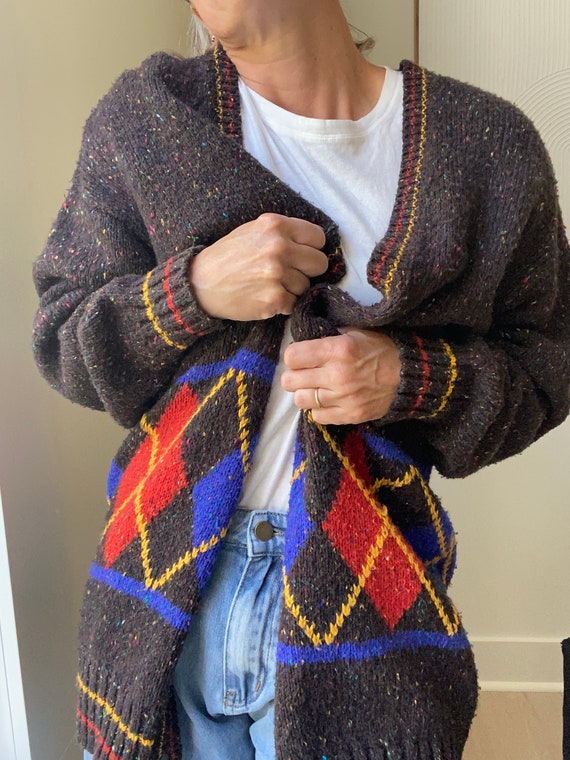 Vintage oversized cardigans deals