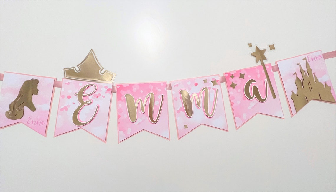 Sleeping Beauty Banner Sleeping Beauty Birthday Banner | Etsy