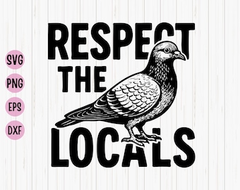 Funny Pigeon Meme SVG: Retro Bird Lover Design (Digital Download