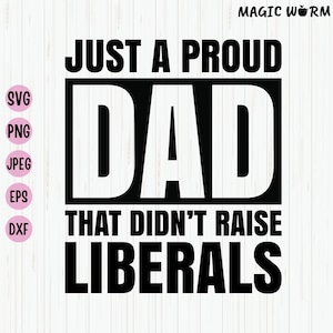 Proud Dad SVG: Father&#39;s Day Shirt Design (Digital Download)