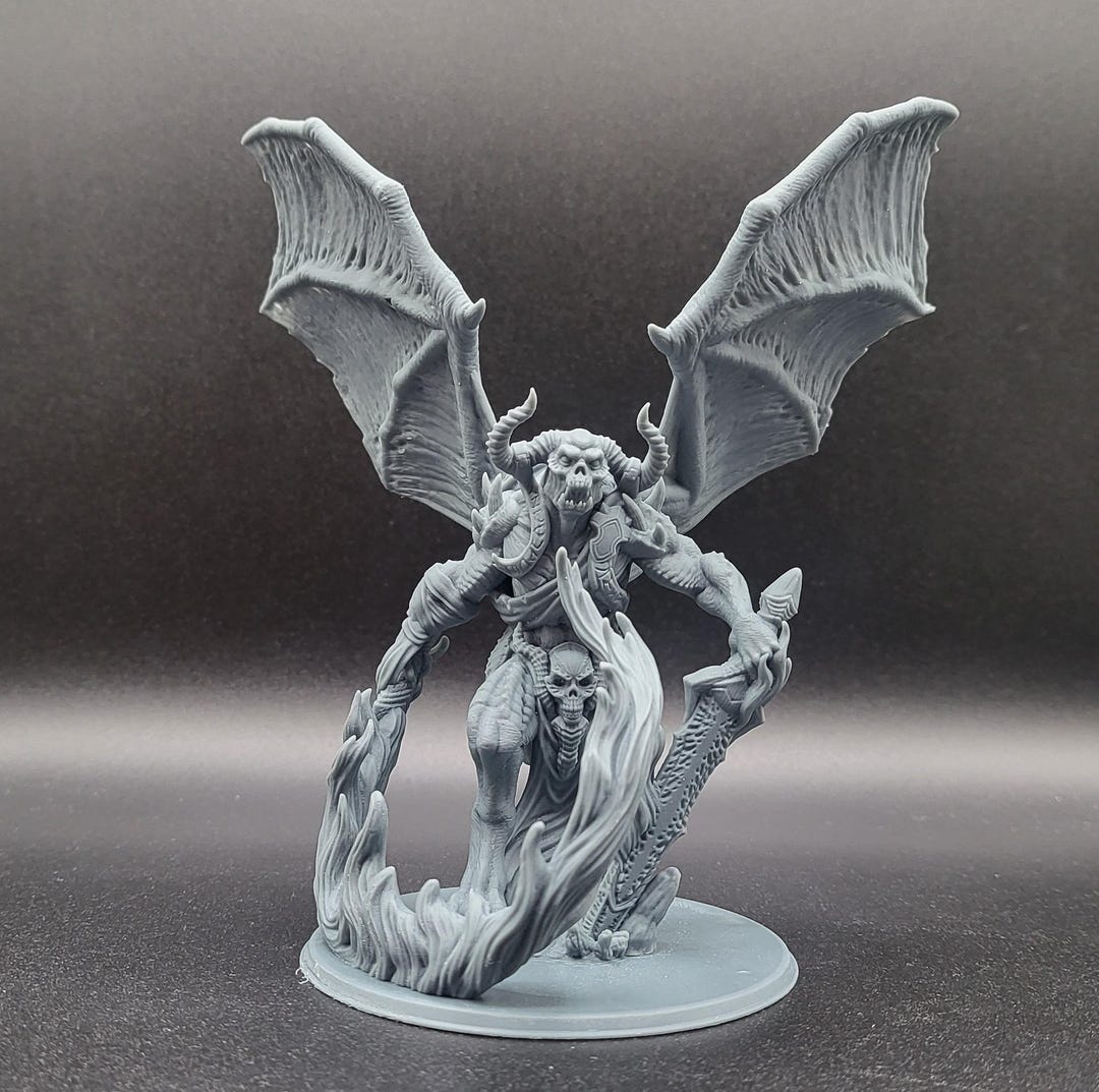 Balor Dnd Miniature, Balrog, Demon RPG Mini for D&D - Etsy