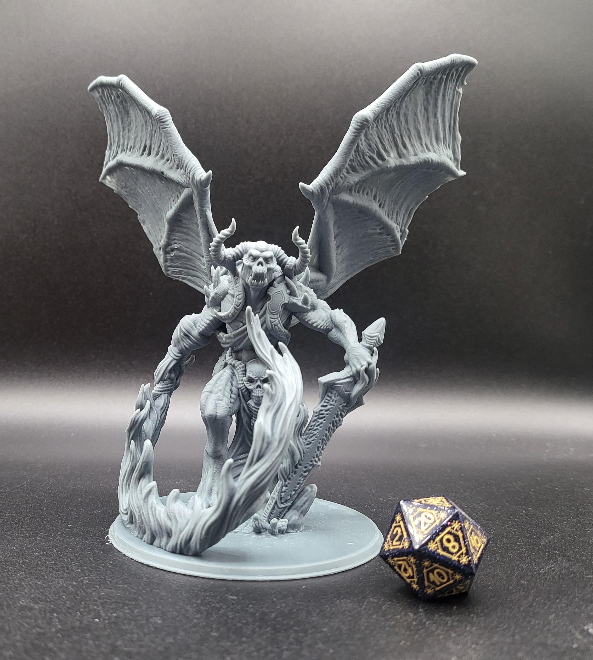 Balor Dnd Miniature, Balrog, Demon RPG Mini for D&D - Etsy