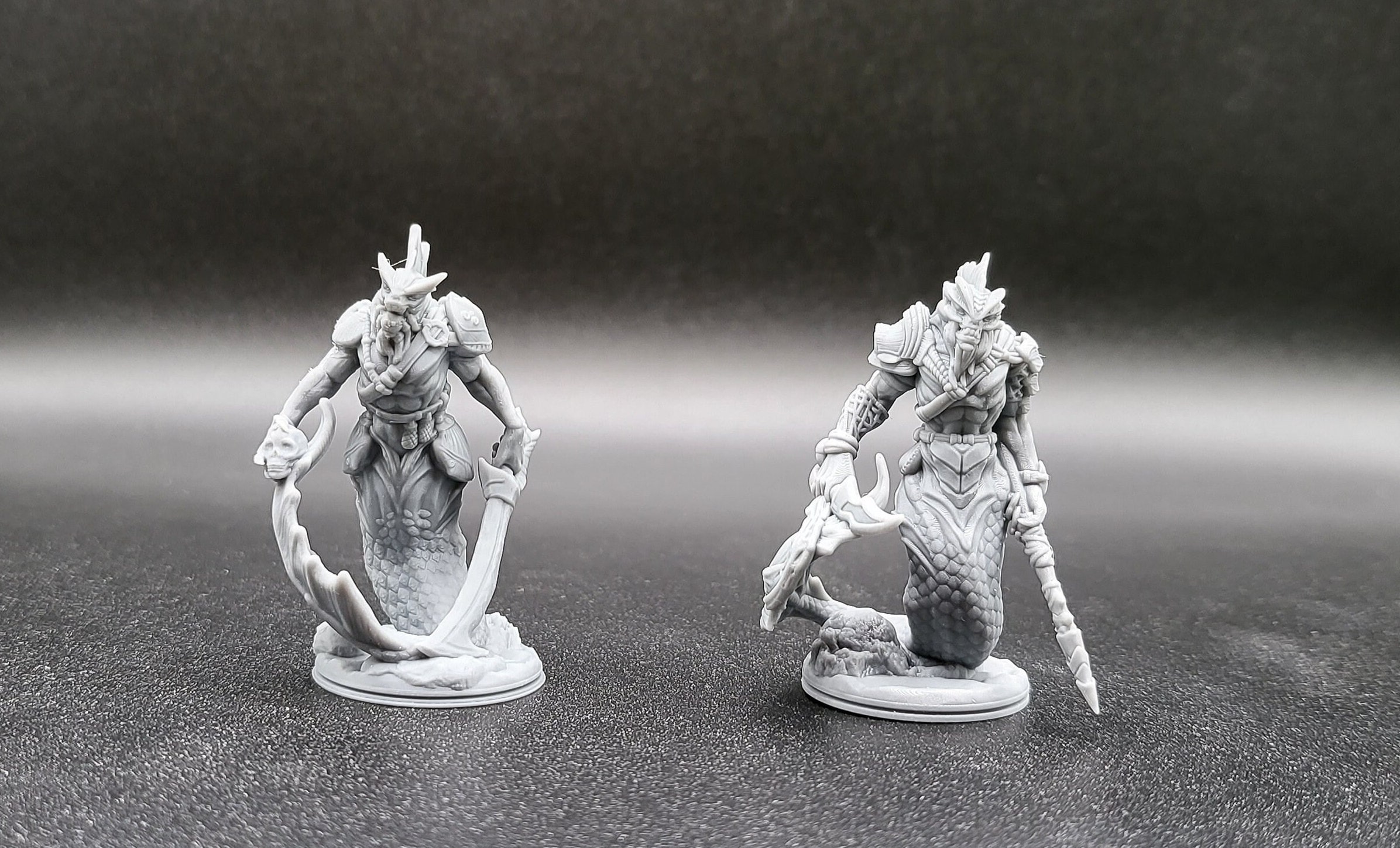 Merrow, Marid, Merman, Mermaid, Warrior, Merfolk