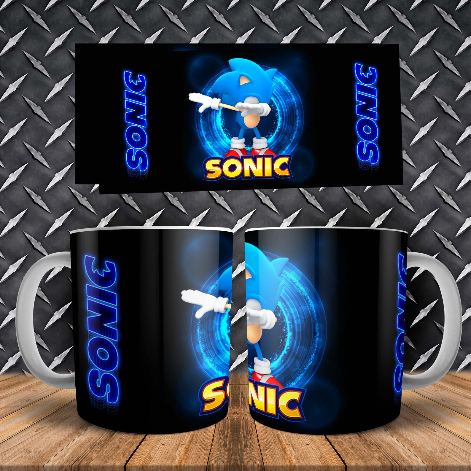 Sonic Cup SVG