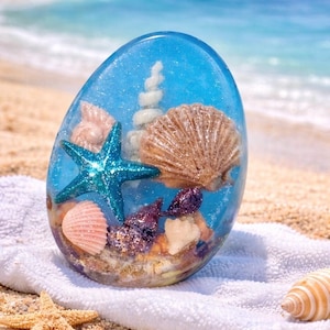 Seashell Ocean Soap-Beach Inspired Handmade Soap-Coastal Gift-Beach Wedding Favor-Sea Shell Soap Gift