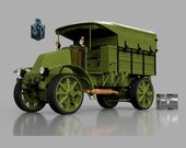 Renault FT 17 – WW1 French Light Tank Modelo 3D - Descargar Carro de