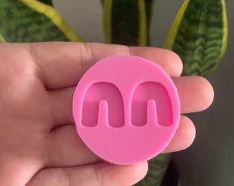 Rainbow Arch Silicone Mold/Mould, Silicone Mold, Resin Mould, Earring Moulds, Earring Mold