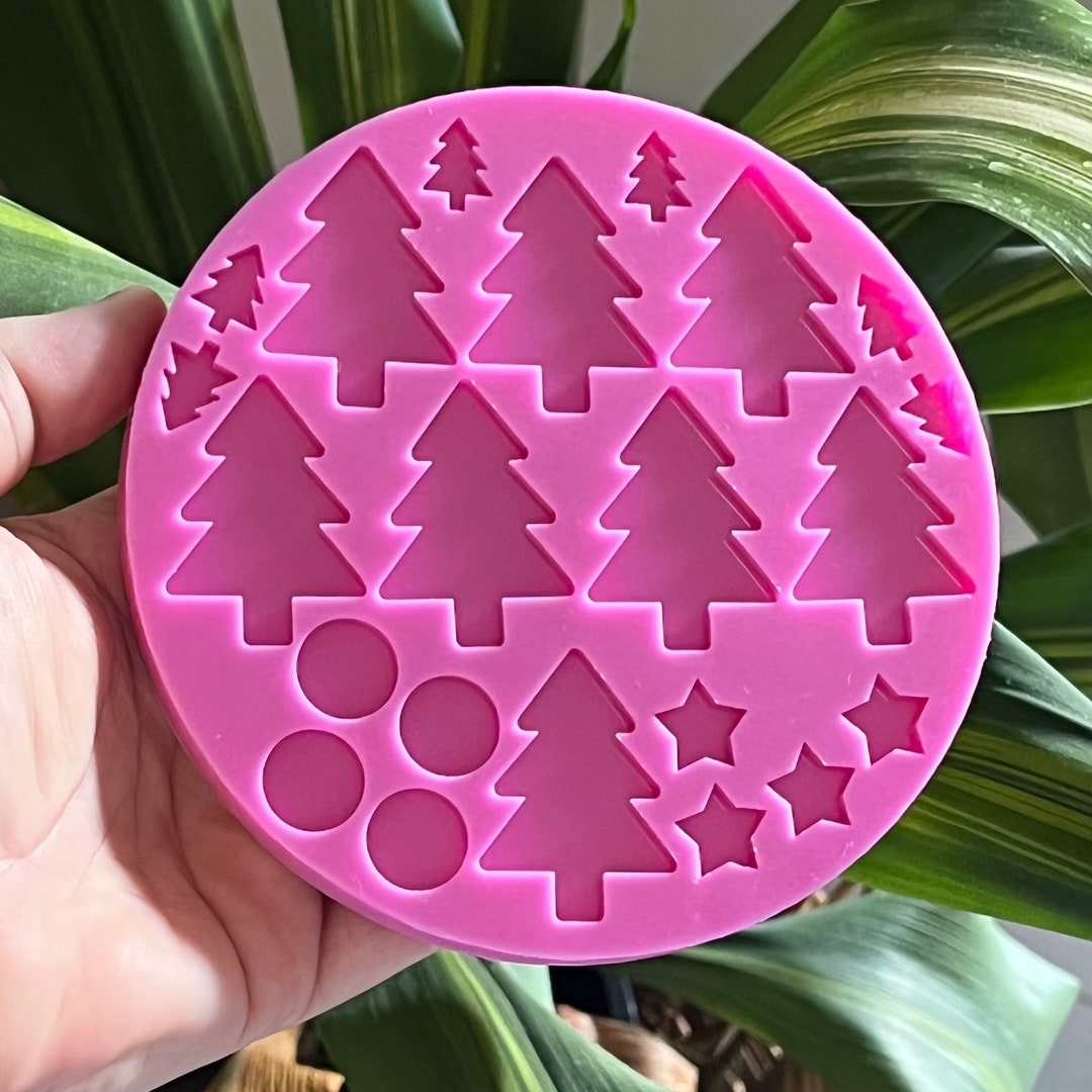 22 Pcs Merry Christmas Tree Silicone Mold/mould Silicone Etsy Australia