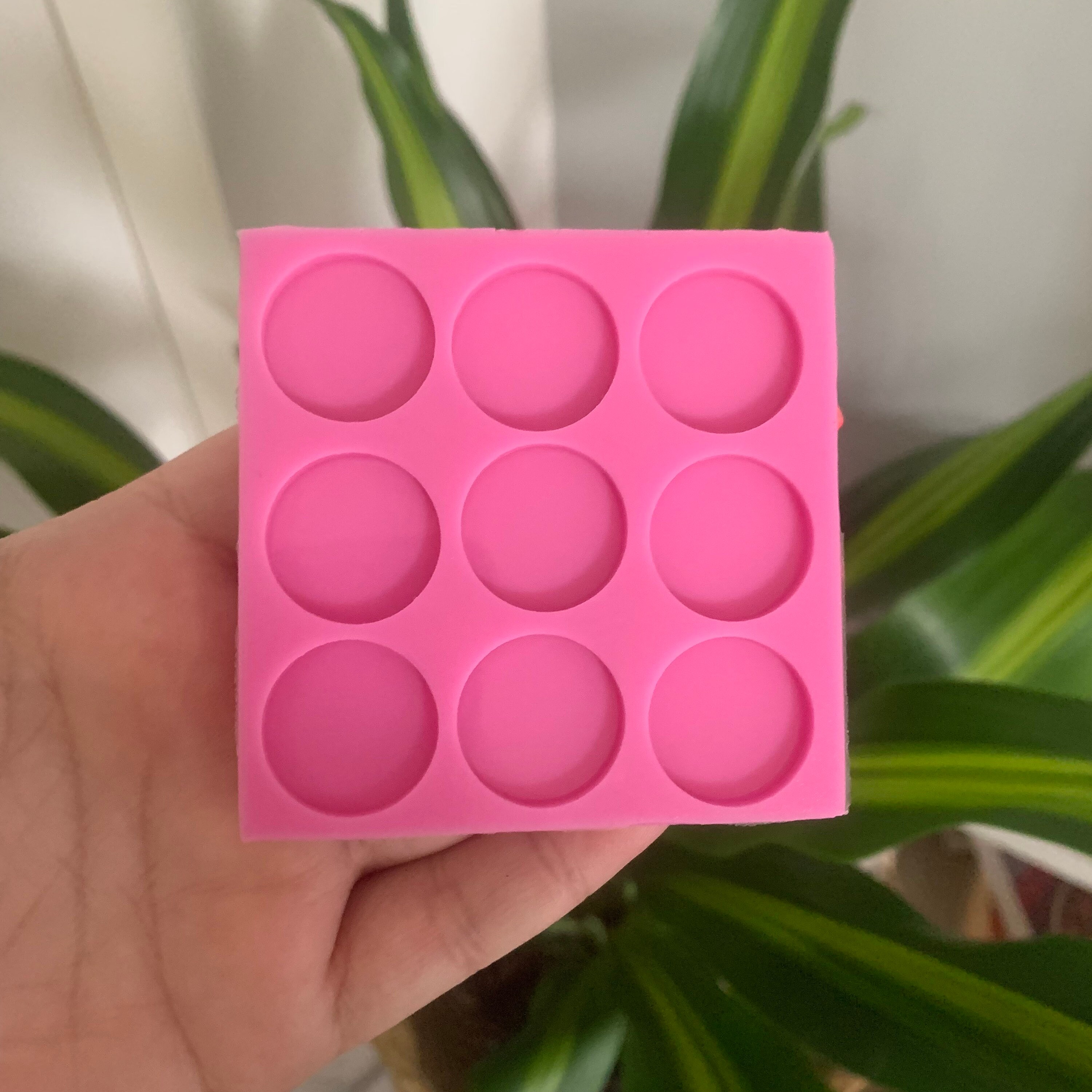 Square Resin Mold 9PCS Different Sizes Silicone Molds Different