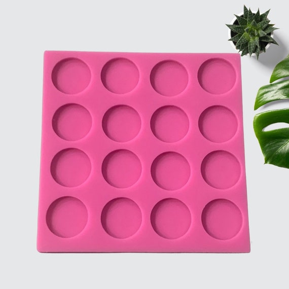 20mm 16 Pcs Circle Silicone Mold/mould, Silicone Mold, Resin Mould