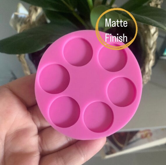 Matte Finish 20mm Circle Silicone Mold/Mould, Silicone Mold, Resin Mould,  Earring Moulds, Earring Mold